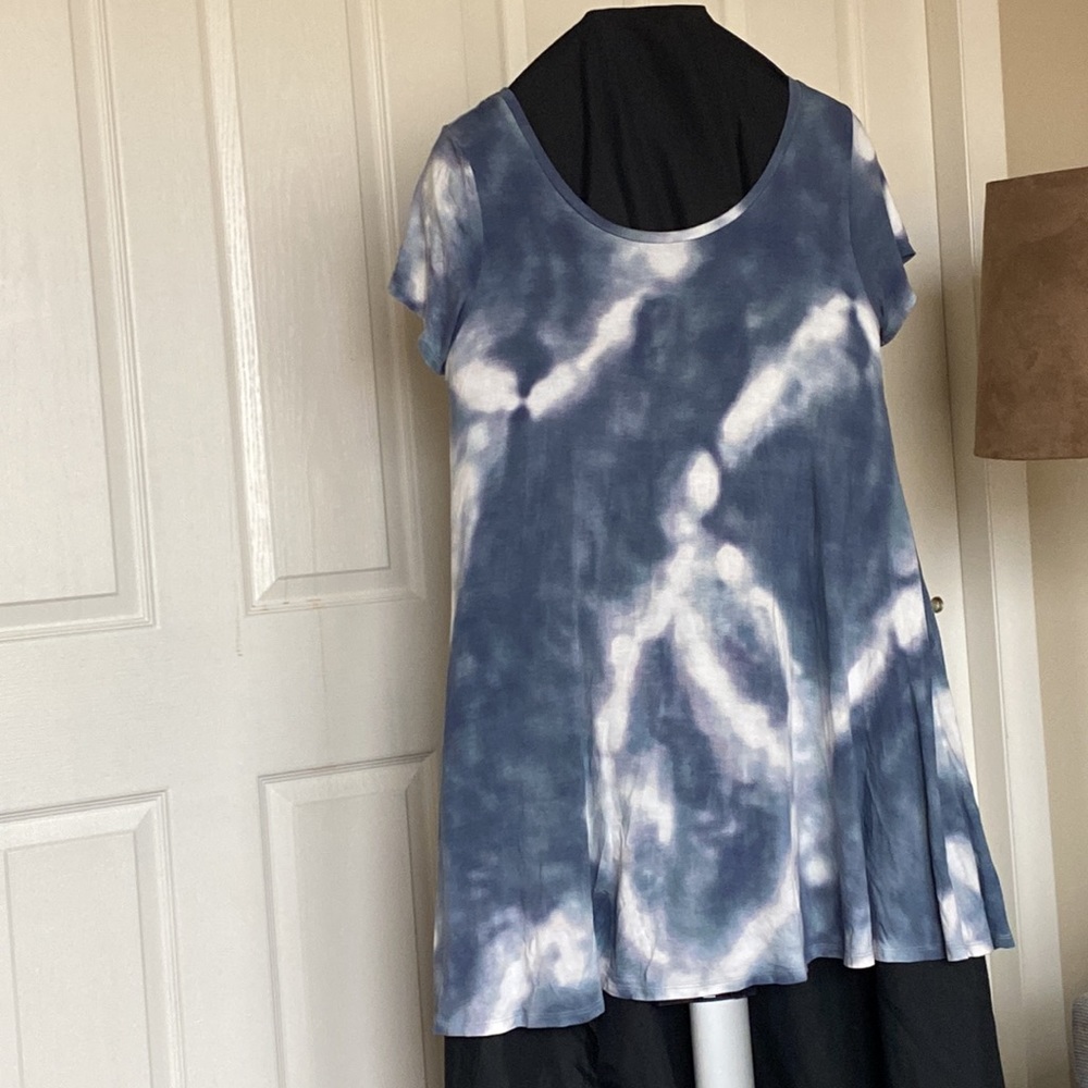 CATO Tye Dye back cut out dress XL